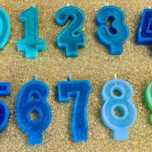 Casa Daisy: velas de números